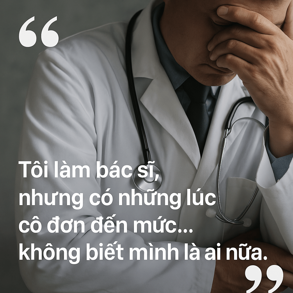 Phần 2: “Tôi Làm Bác Sĩ, Nhưng Có Những Lúc Cô Đơn Đến Mức Không Biết Mình Là Ai&nbsp;Nữa”